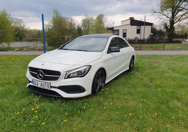 Mercedes-Benz CLA cena 99900 przebieg: 220000, rok produkcji 2017 z Kościan małe 667